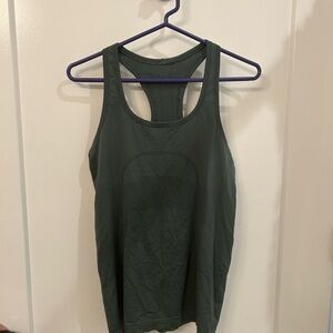 lululemon athletica Dark Forest Green Tank Top